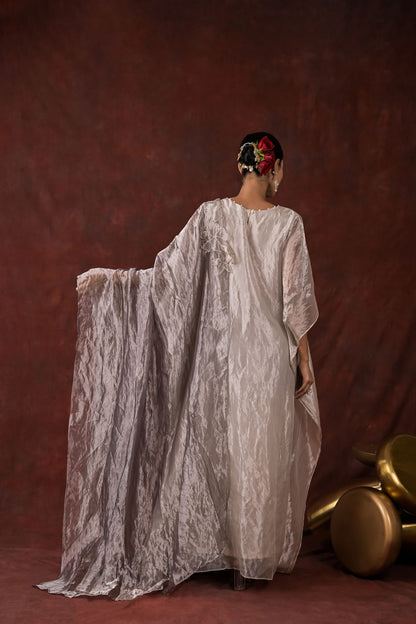 Silver Whisper One-Piece Dress