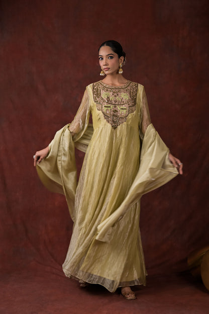 Zarafshan Heirloom Anarkali  Kurta Set