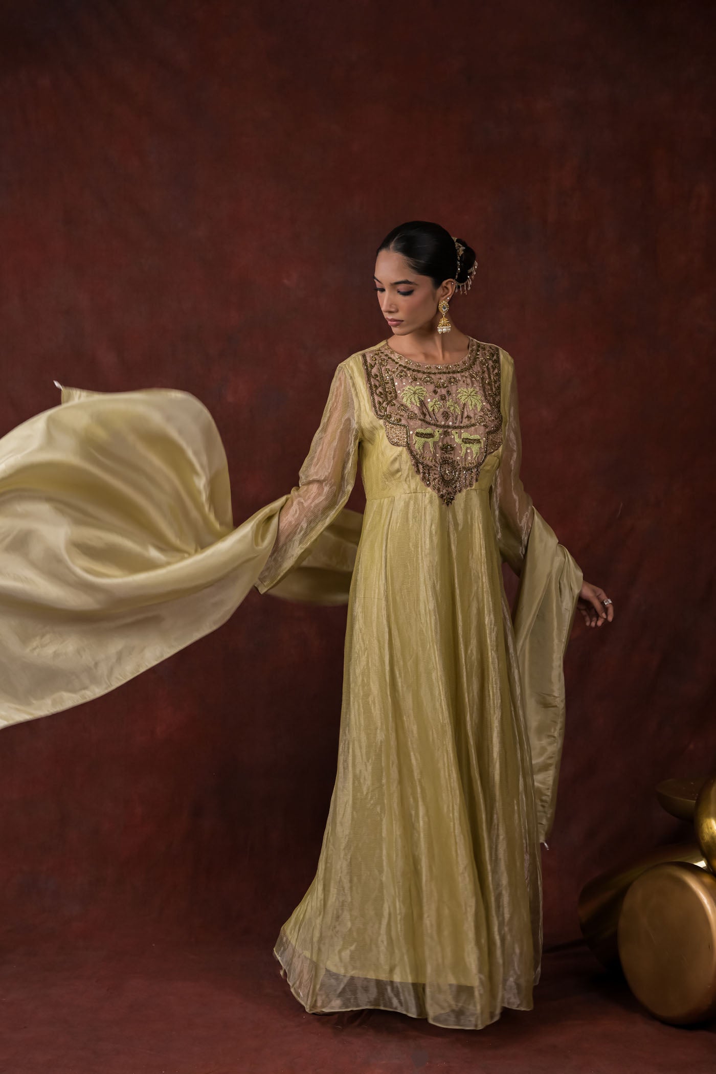 Zarafshan Heirloom Anarkali  Kurta Set
