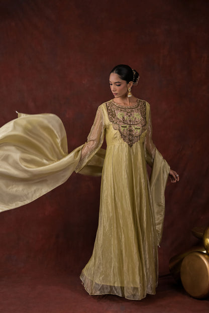 Zarafshan Heirloom Anarkali  Kurta Set