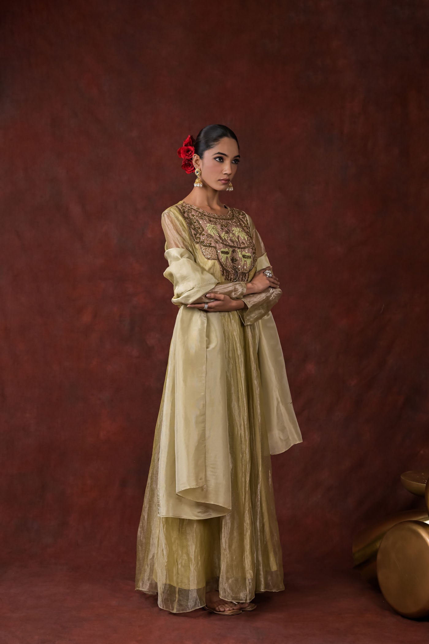 Zarafshan Heirloom Anarkali  Kurta Set