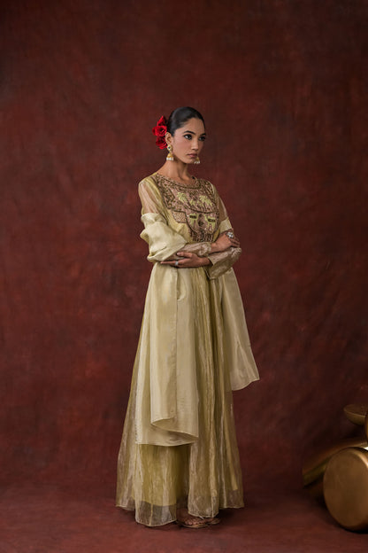 Zarafshan Heirloom Anarkali  Kurta Set
