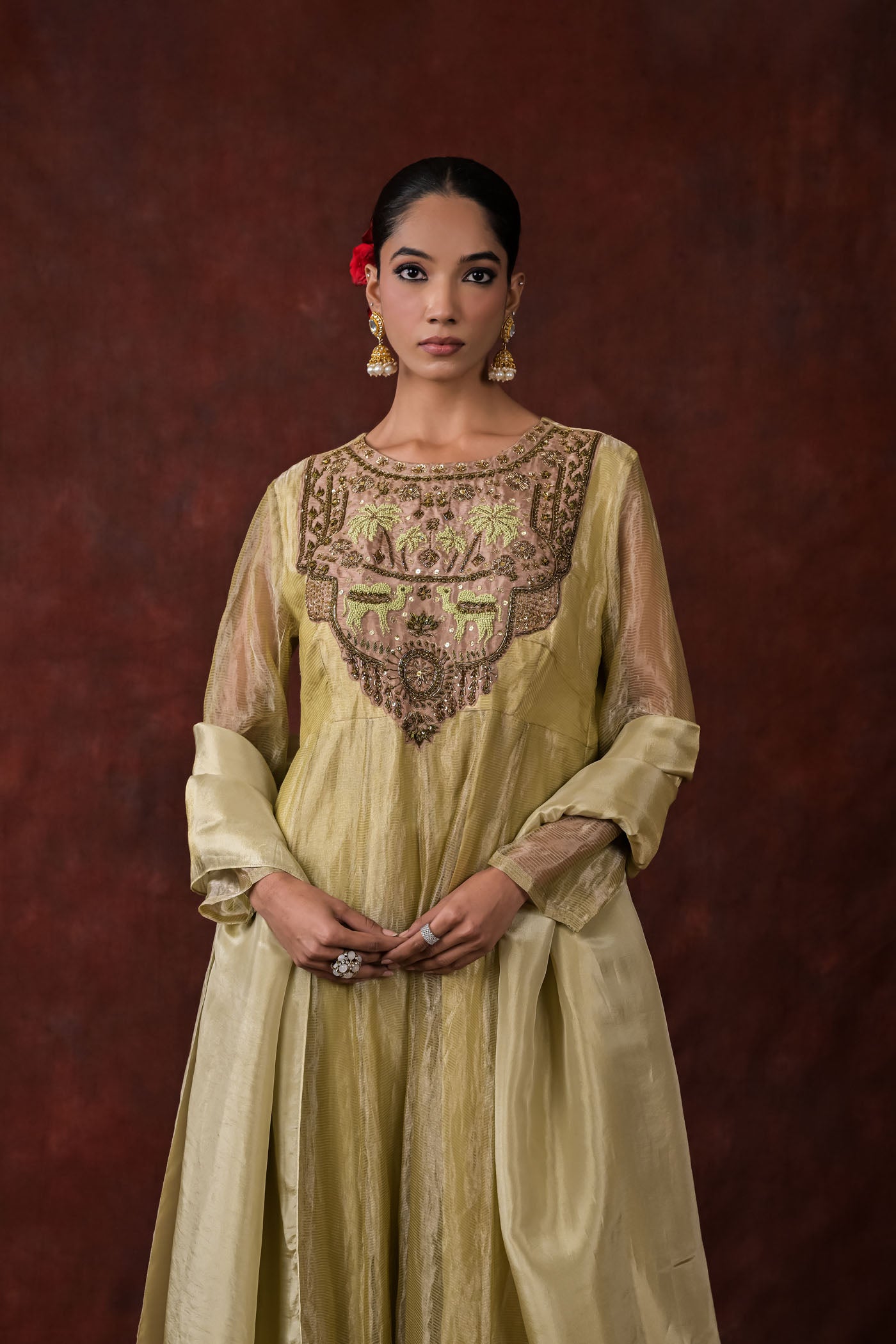 Zarafshan Heirloom Anarkali  Kurta Set