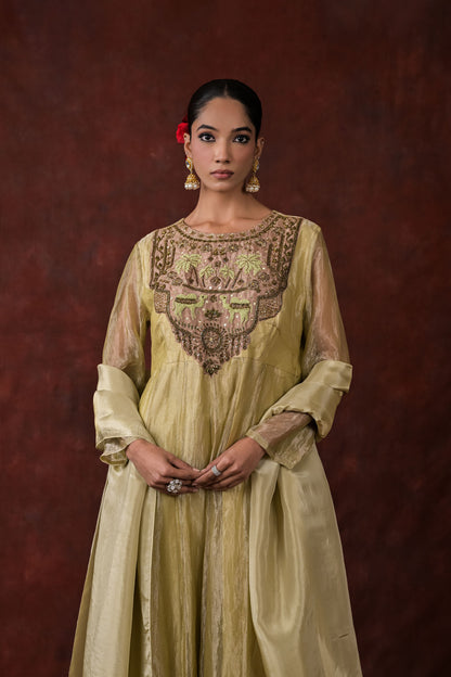 Zarafshan Heirloom Anarkali  Kurta Set