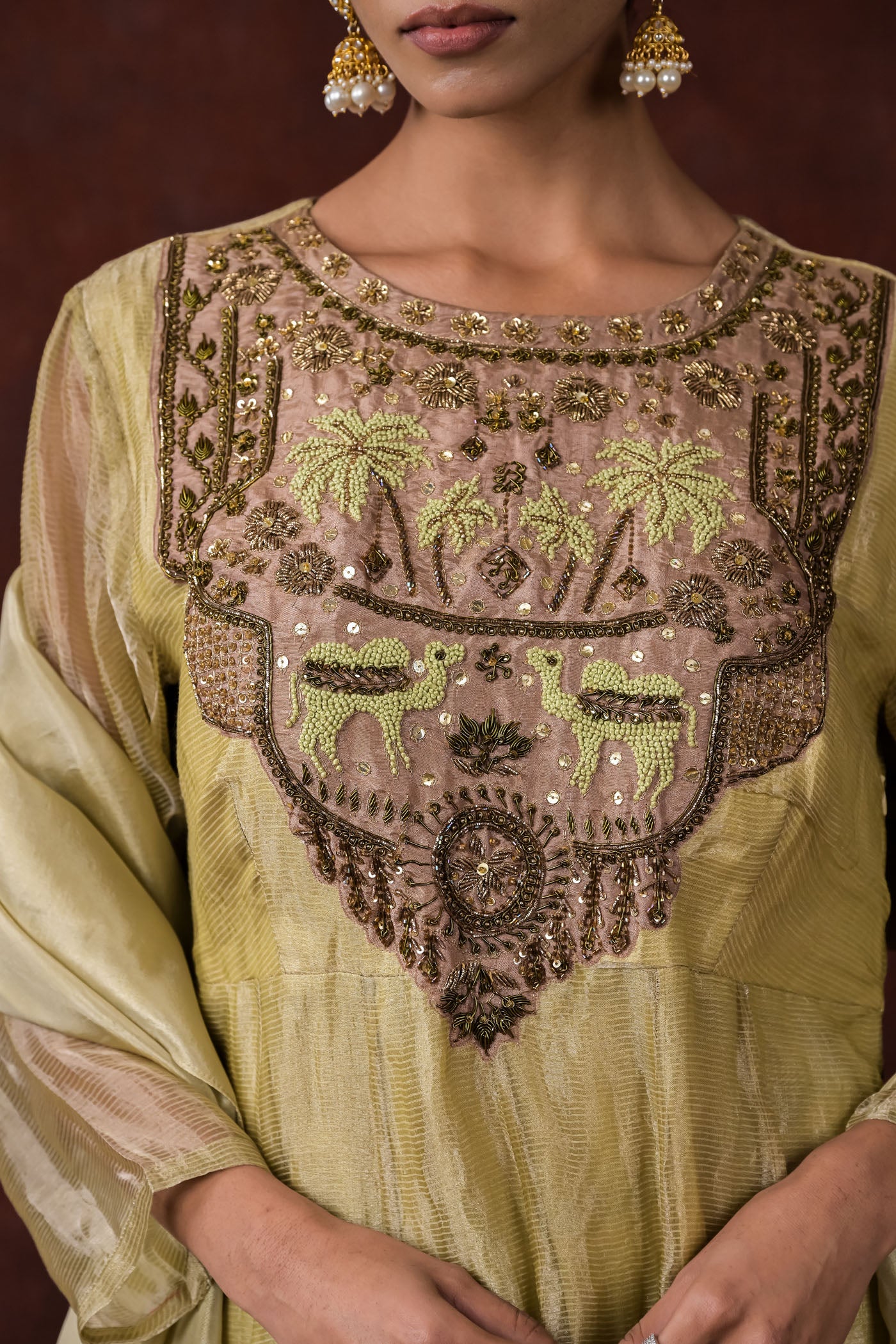 Zarafshan Heirloom Anarkali  Kurta Set