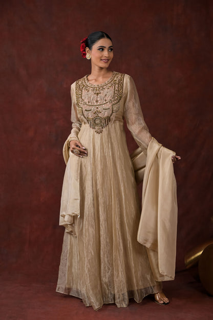 Zarafshan Heirloom Anarkali  Kurta Set