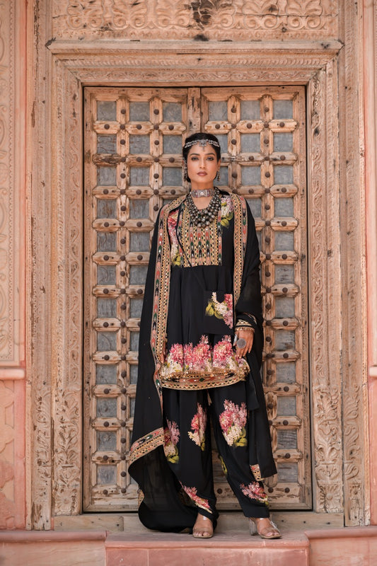 Gulrukh Peplum Set