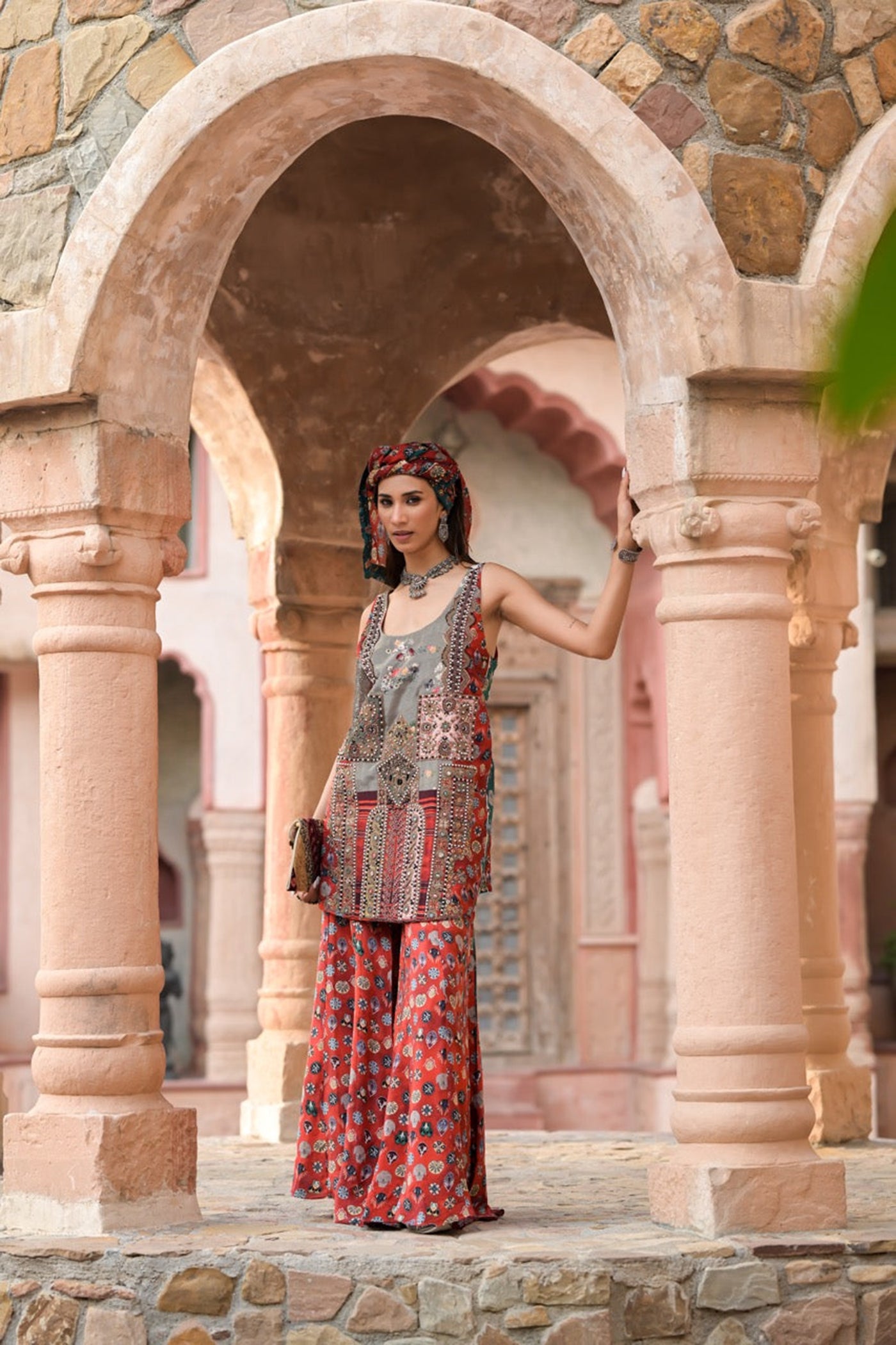 Tribal Mosaic Kurta Set