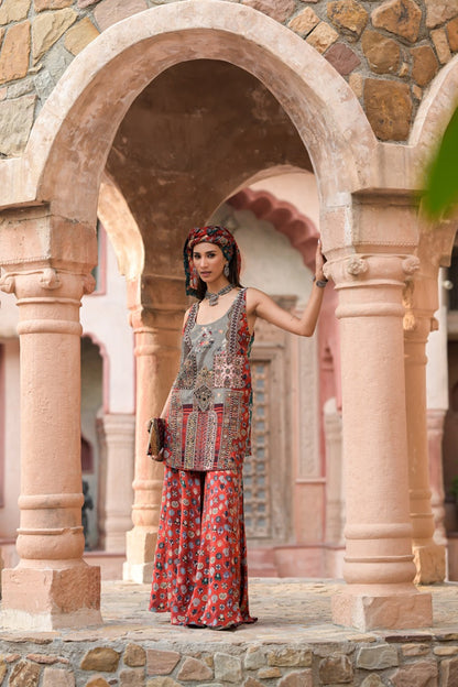 Tribal Mosaic Kurta Set
