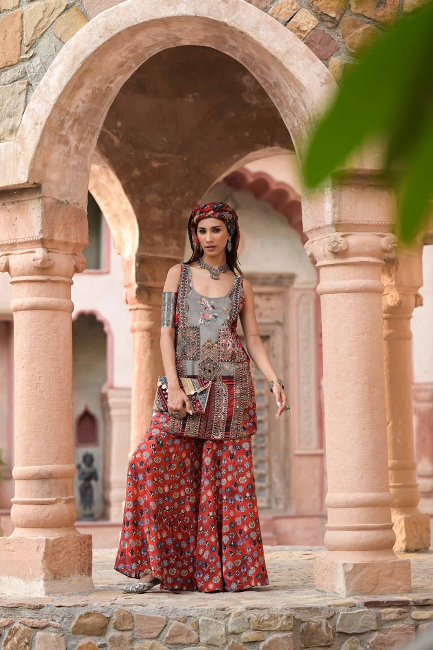 Tribal Mosaic Kurta Set