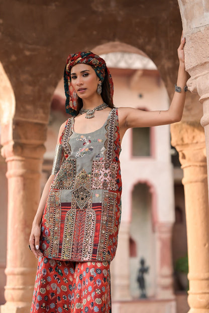 Tribal Mosaic Kurta Set