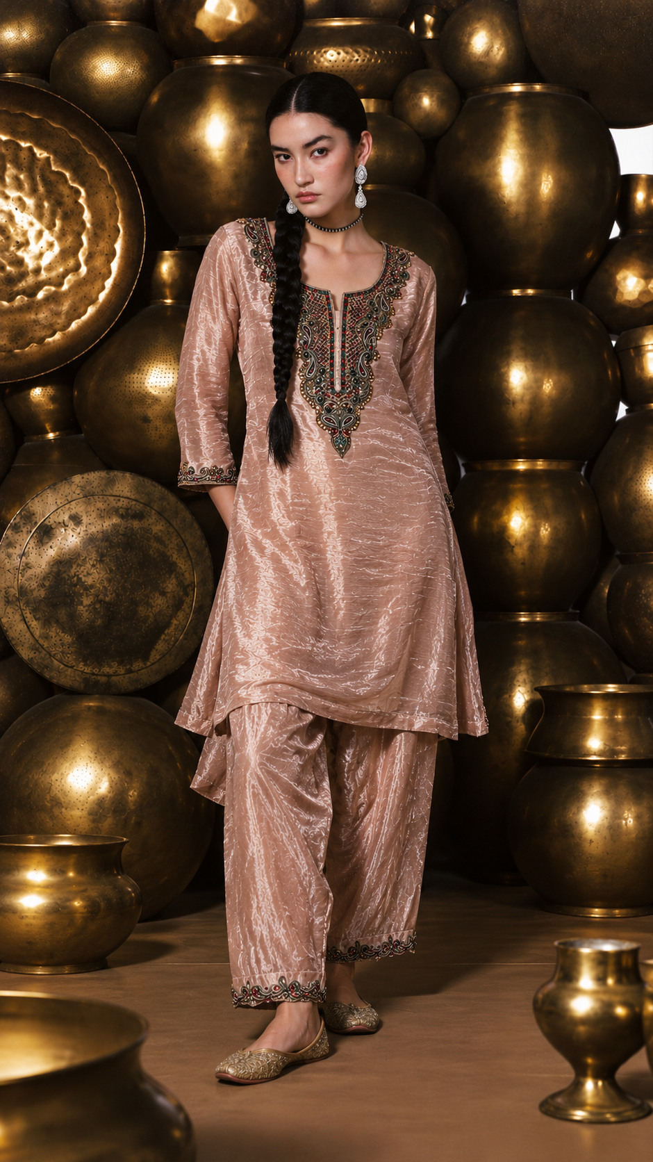 Pink Noor-E-Jashn Suit Set