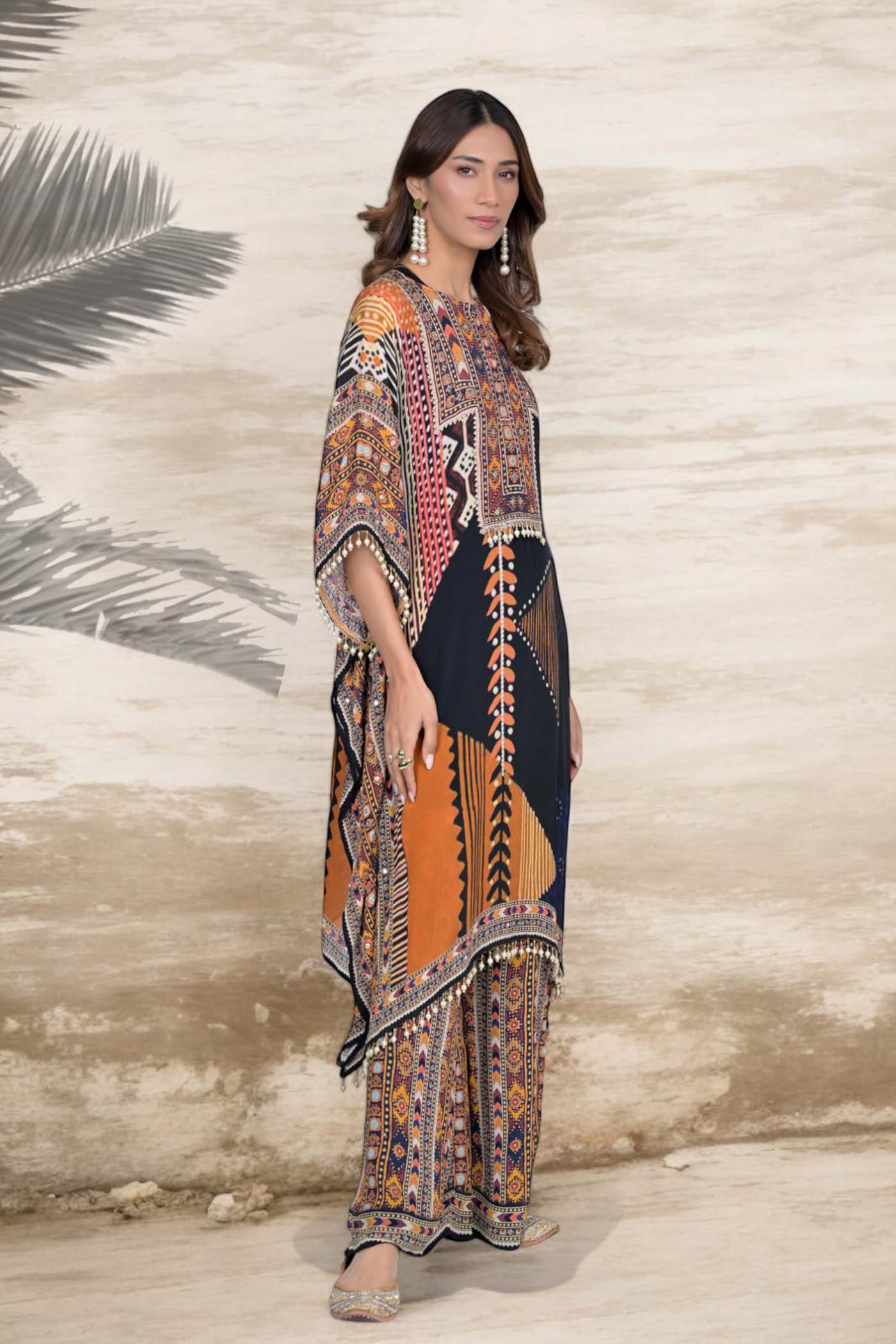 Bohemian Patchwork Kaftan