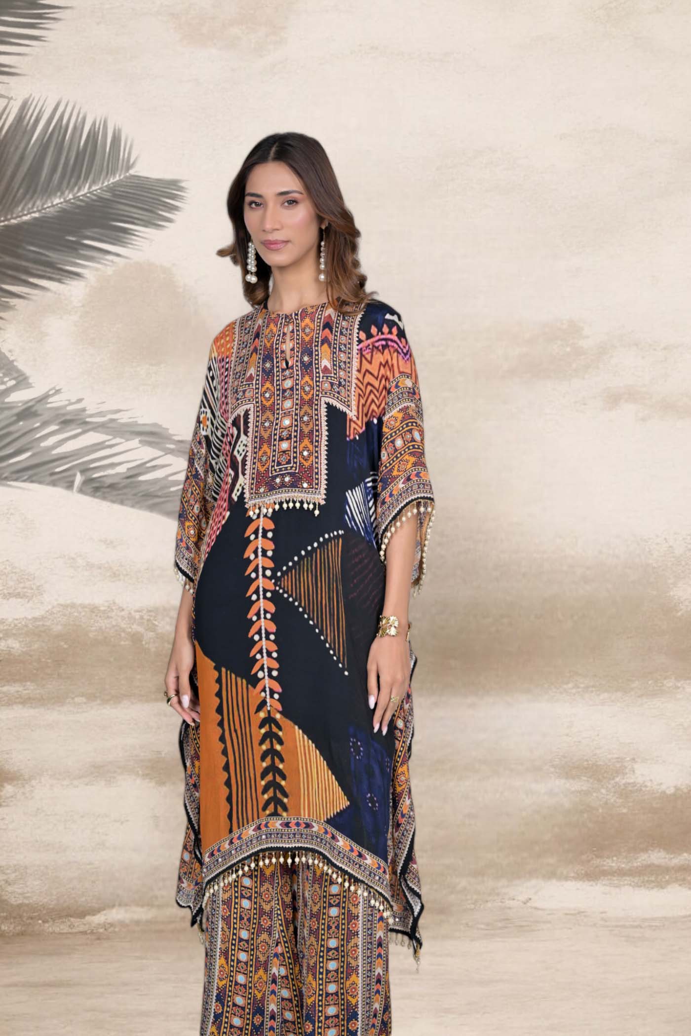 Bohemian Patchwork Kaftan