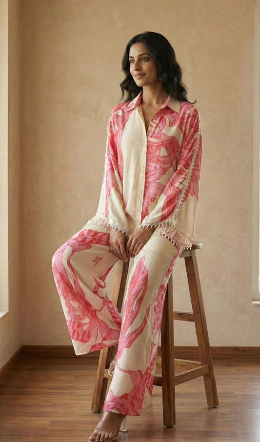 Blush Bloom Co-ord Set