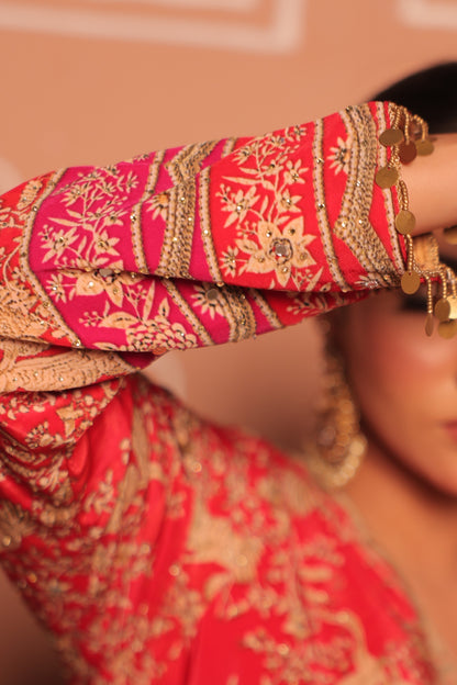 Royal Peacock Saree