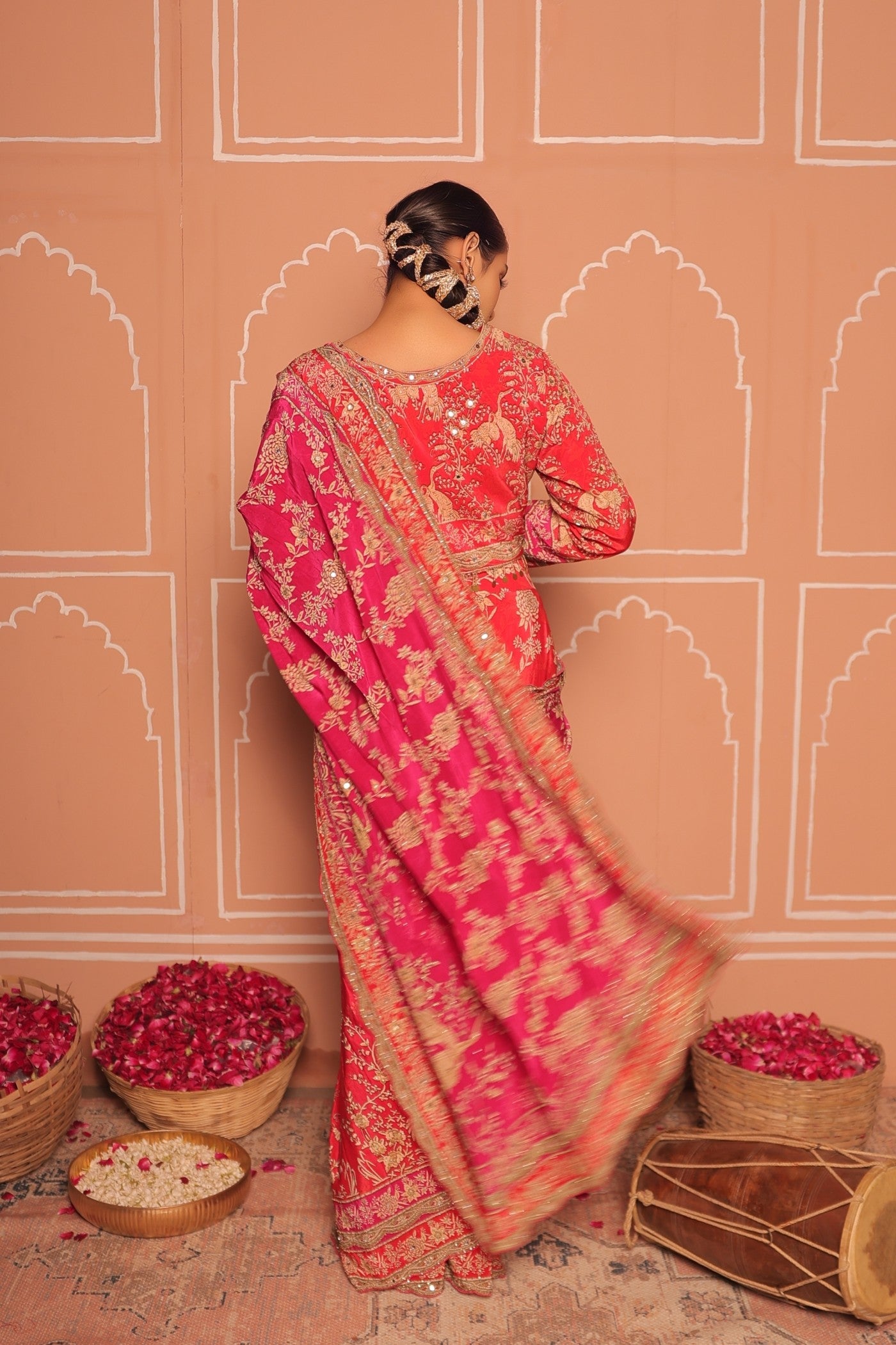 Royal Peacock Saree