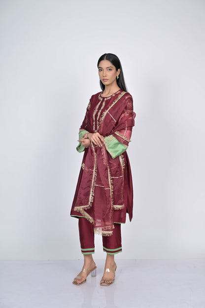 Ember Elegance Kurta Set