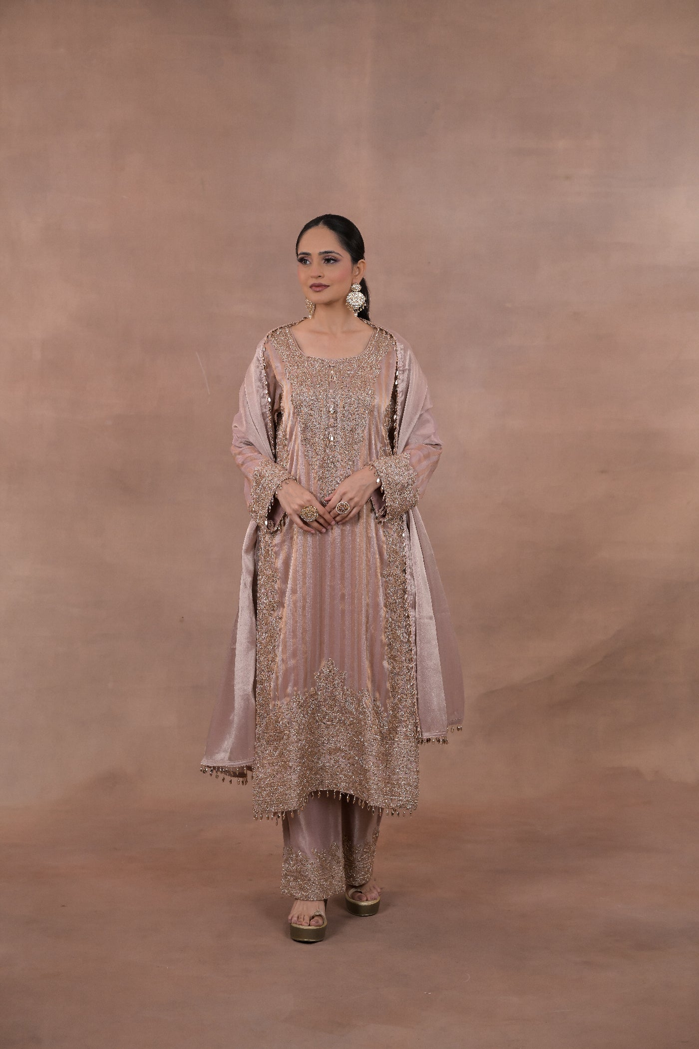 Eira Shimmer Suit Set