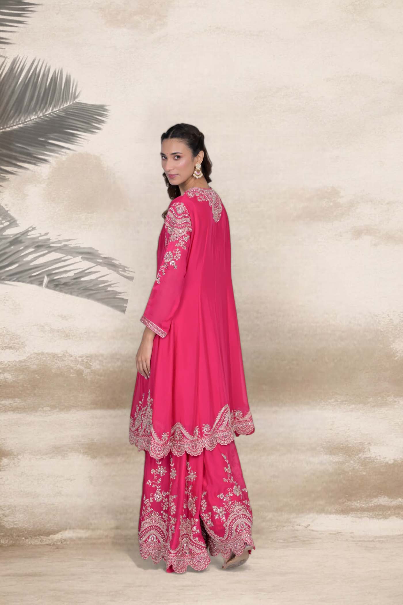 Regal Rose Pink Kurta Set