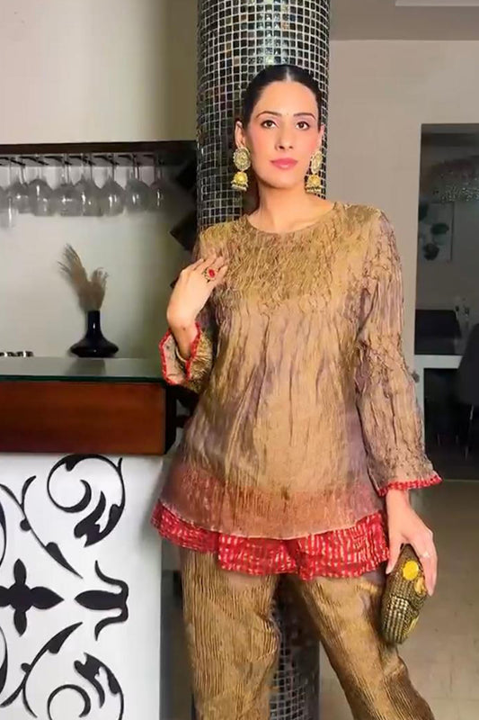 Shruti Juneja In Nazakat Suit Set
