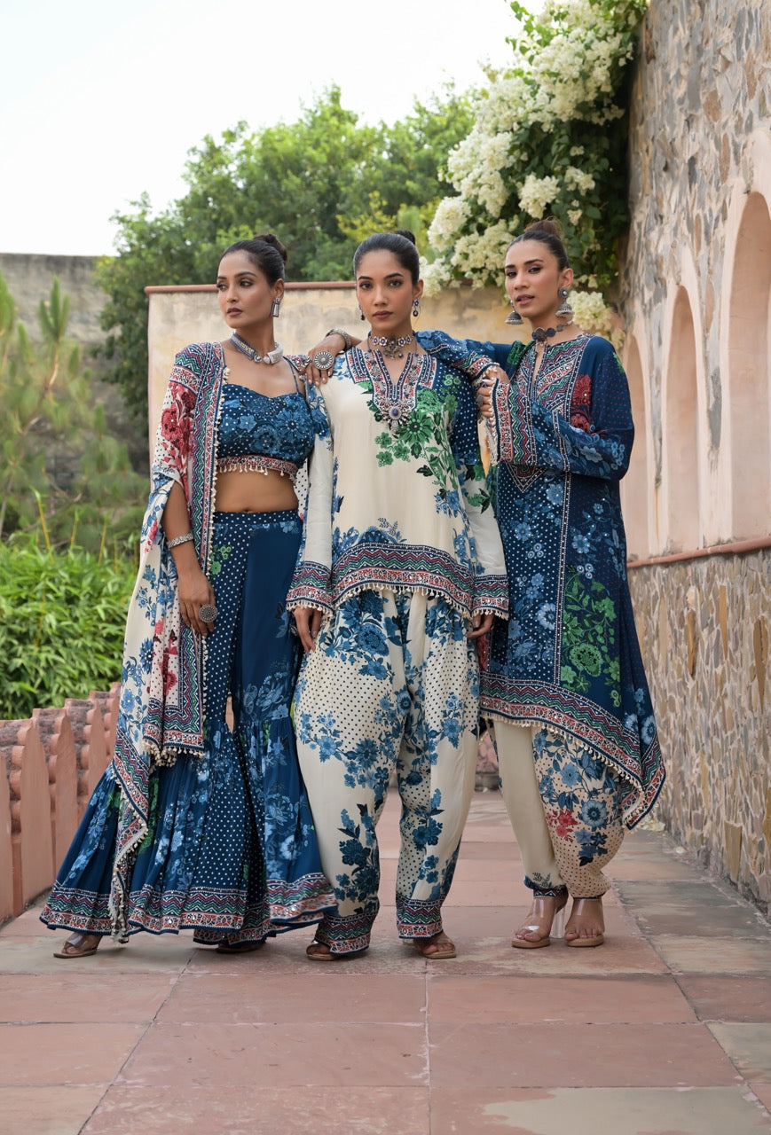 Nayab Midnight Bloom Set