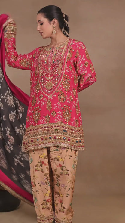 Gulnaar Festive Kurta Set