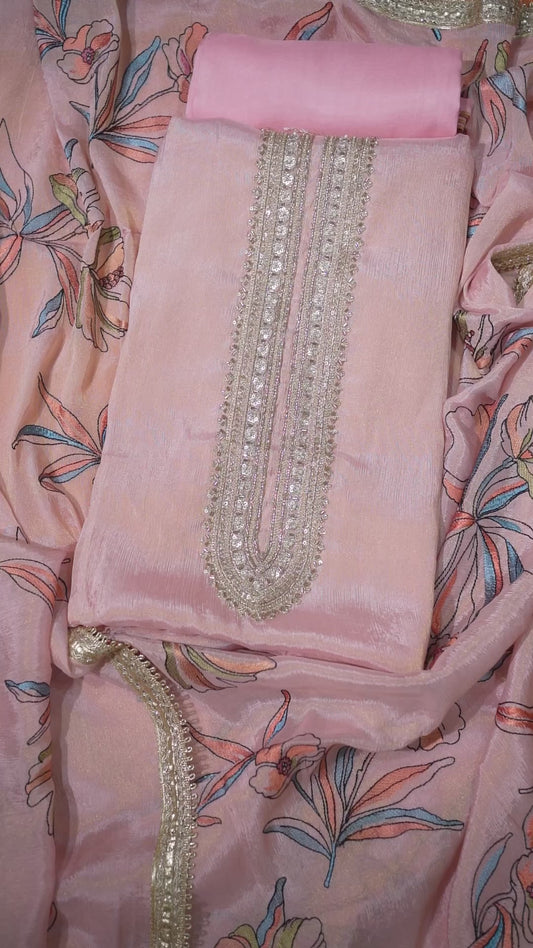 Soft Peach Blossom Chinon Tissue Set